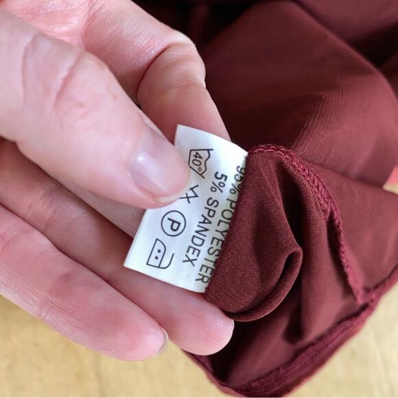 Mini Dress in Rust Brown - Picture 2 of 4